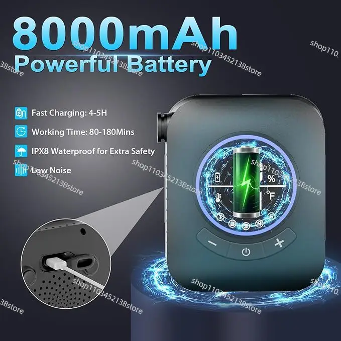 5th Gear Outdoor Shower Bathing Artifact Camping Site Dormitory Electric Shower Set