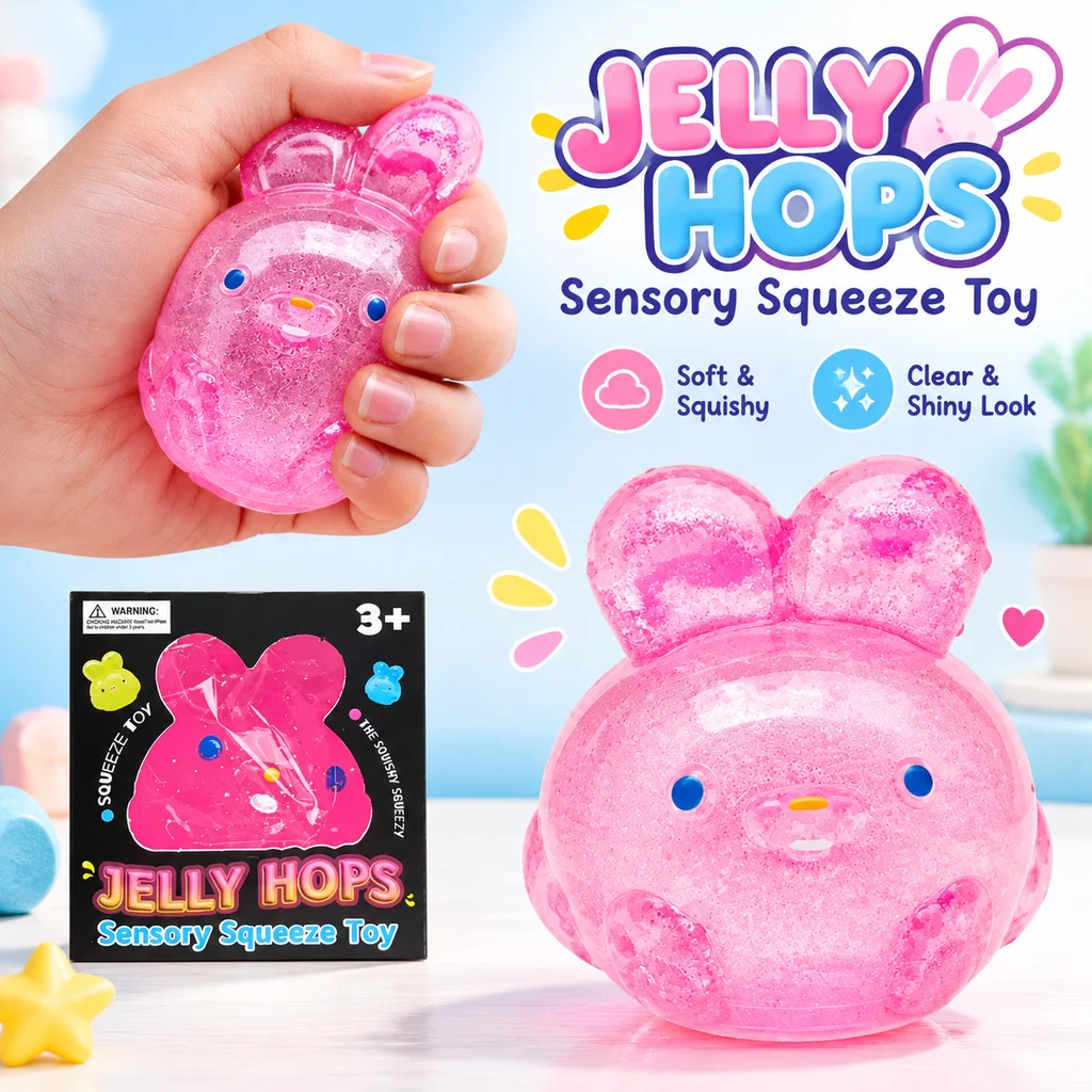 New Arrival Wholesale Adorable Squishy Bunny Sausage Lips Slow Rising Stress Relief Funny Soft Rabbit Educational Fidget Toy