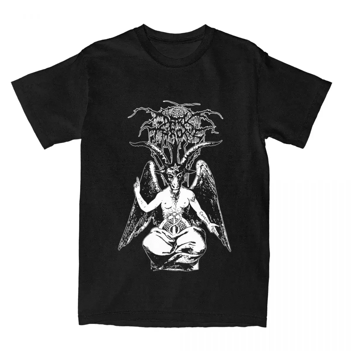 Darkthrone Band Death Metal Zubehör Shirt für Männer Frauen Vintage Reine Baumwolle T-shirt O Hals Kurzarm Plus Größe Kleidung