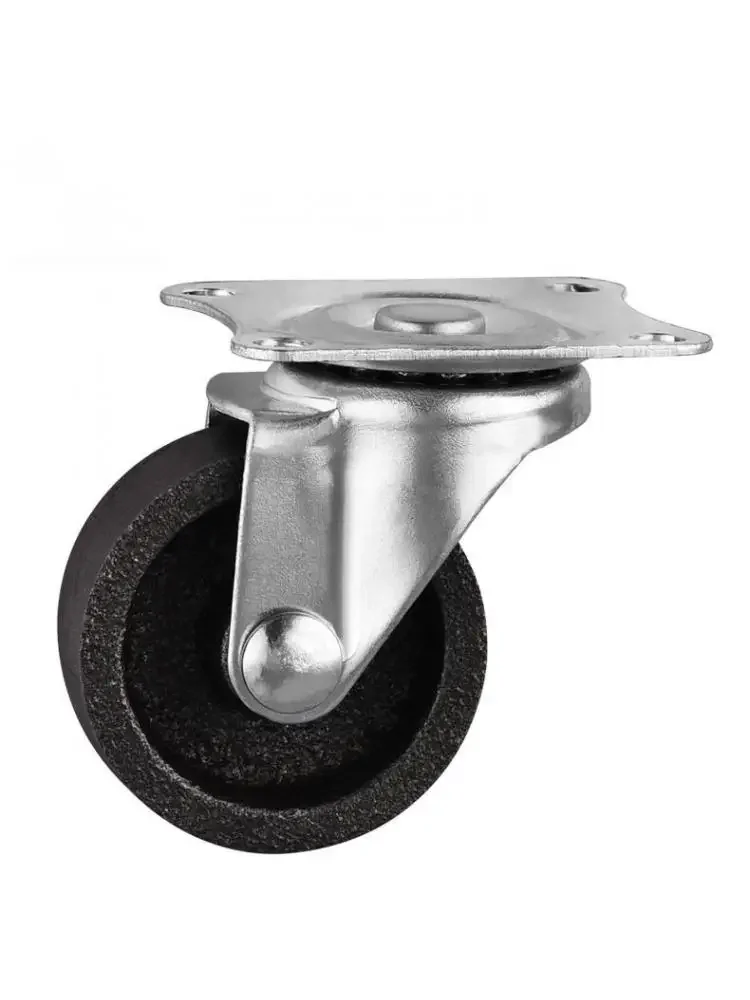 4 Pcs/Lot Casters 1.5 Inch Cast Iron Caster Diameter 4cm All Angle Wheel Height 5cm Furniture Factory Direct