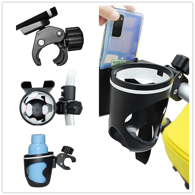 

Baby Stroller Accessories Cup Holder Children Tricycle Bicycle Cart Bottle Rack Milk Water Pushchair Carriage