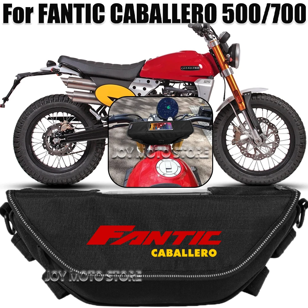 

For Fantic Caballero 500 700 Motorcycle accessories tools bag Waterproof And Dustproof Convenient travel handlebar bag