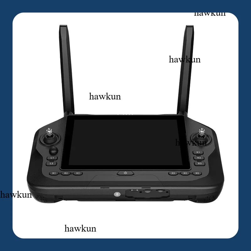 SIYI UniRC 7/7 Pro Station au sol portable double fréquence 7 pouces 1080P 40KM gamme contrôleur intelligent pour robotique UAV UGV USV
