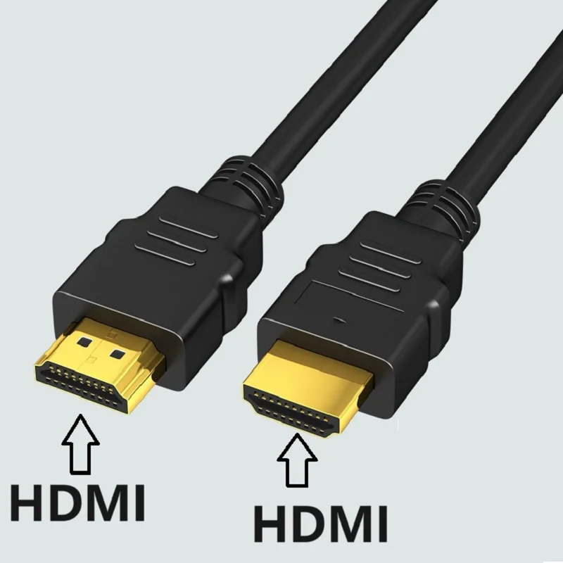 สาย HDMI ตัวผู้เป็นตัวผู้รุ่น1.4 1080P เครื่องฉายทีวีจอมอนิเตอร์คอมพิวเตอร์สาย HDMI มาตรฐาน