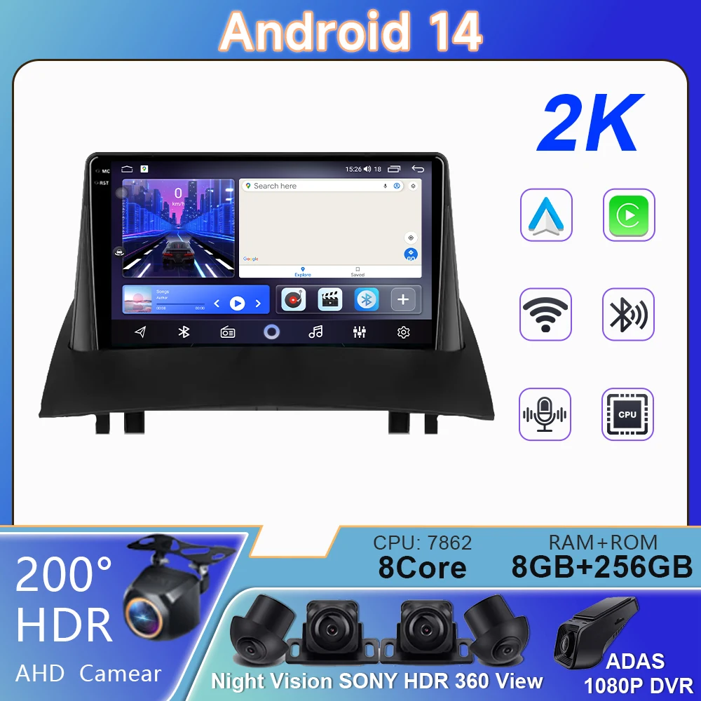 WIFI For Hyundai H1 Grand Starex i8000 TQ 2007-2015 Android Auto Car Radio GPS Navigation Multimedia Stereo Carplay No 2din DVD