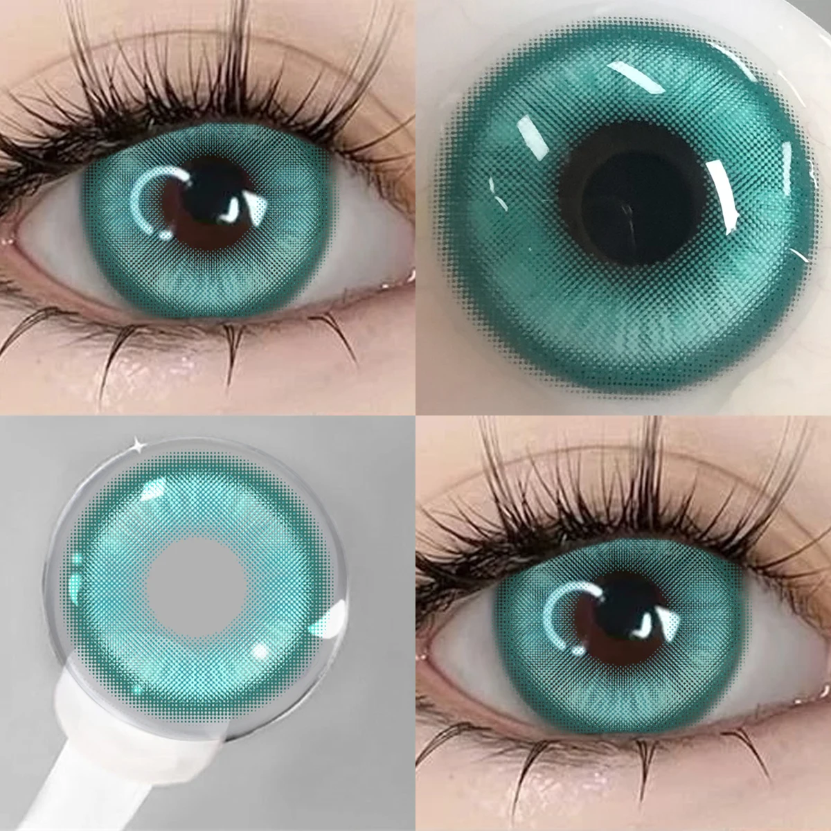VISUASHOW Magic Pop Pink Anime Cosplay Farbige Kontaktlinsen 6 Monate Einweg Großaugen-Softlinsen Natürliche Kosmetik für Cosplayer – Detail 20