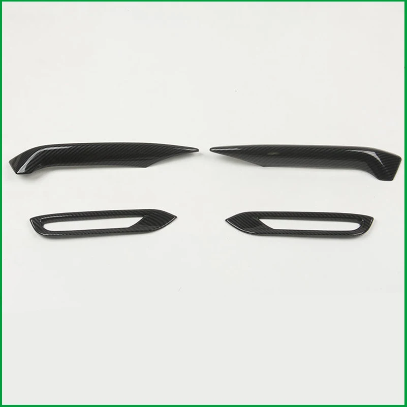 

Car Styling For Nissan Qashqai J11 2017-2019 Fog Light Lamp Eyelid Eyebrow Cover Sticker Trim Decorative Auto Accessorie
