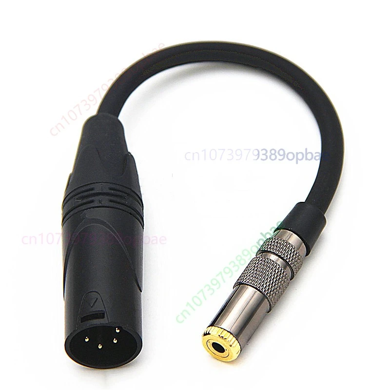 HIFI Male 4 Pin XLR Balance to 3.5mm 2.5mm 6.35mm 4.4mm Female Audio Cable DAC Stage 4 Core XLR Headphone Adapter Cable