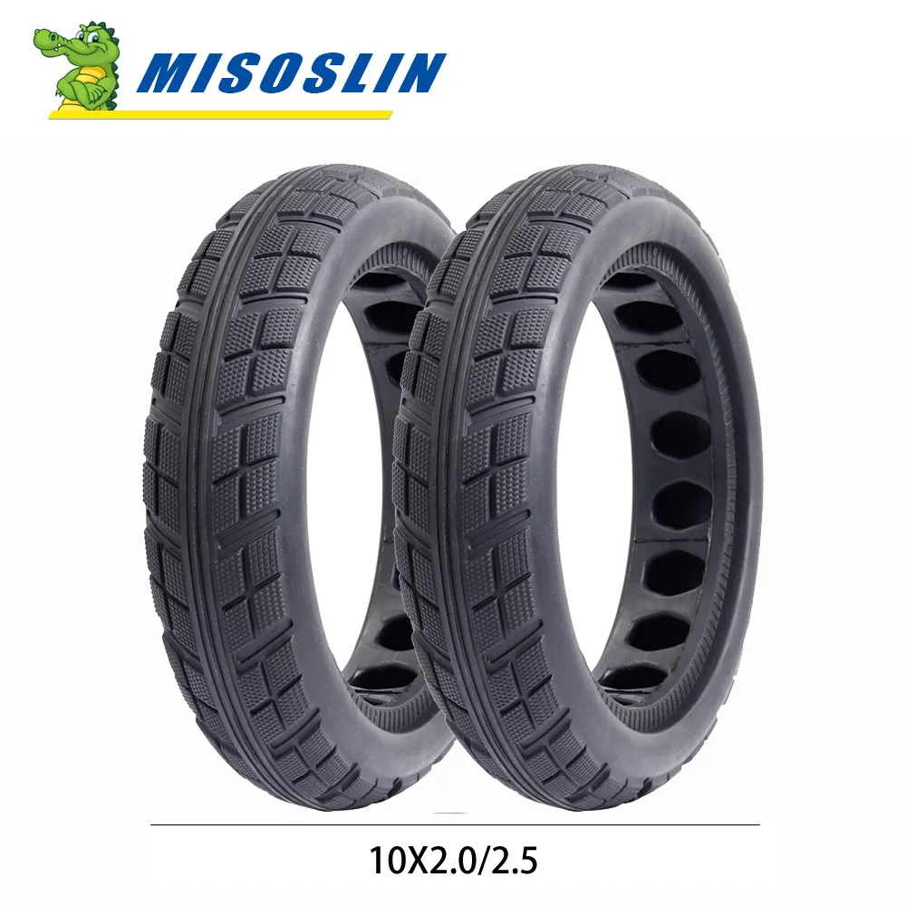 

Upgrade 10x2.0/2.5 Tubeless Solid Tire for Xiaomi M365/Pro/ 1s/Mi3 Electric Scooter Rubber Puncture-proof Tyre Solid Tire Wheel