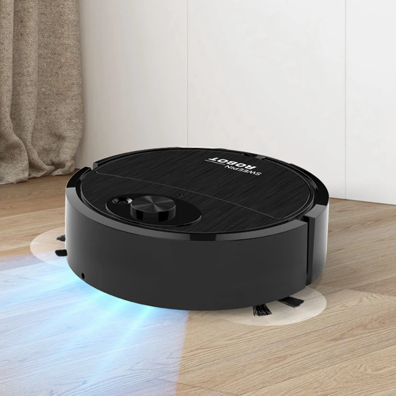 USB Sweeping Robot Vacuum Cleaner Mopping 3 In 1 Smart Wireless Dragging Cleaning  Floor For Home Office