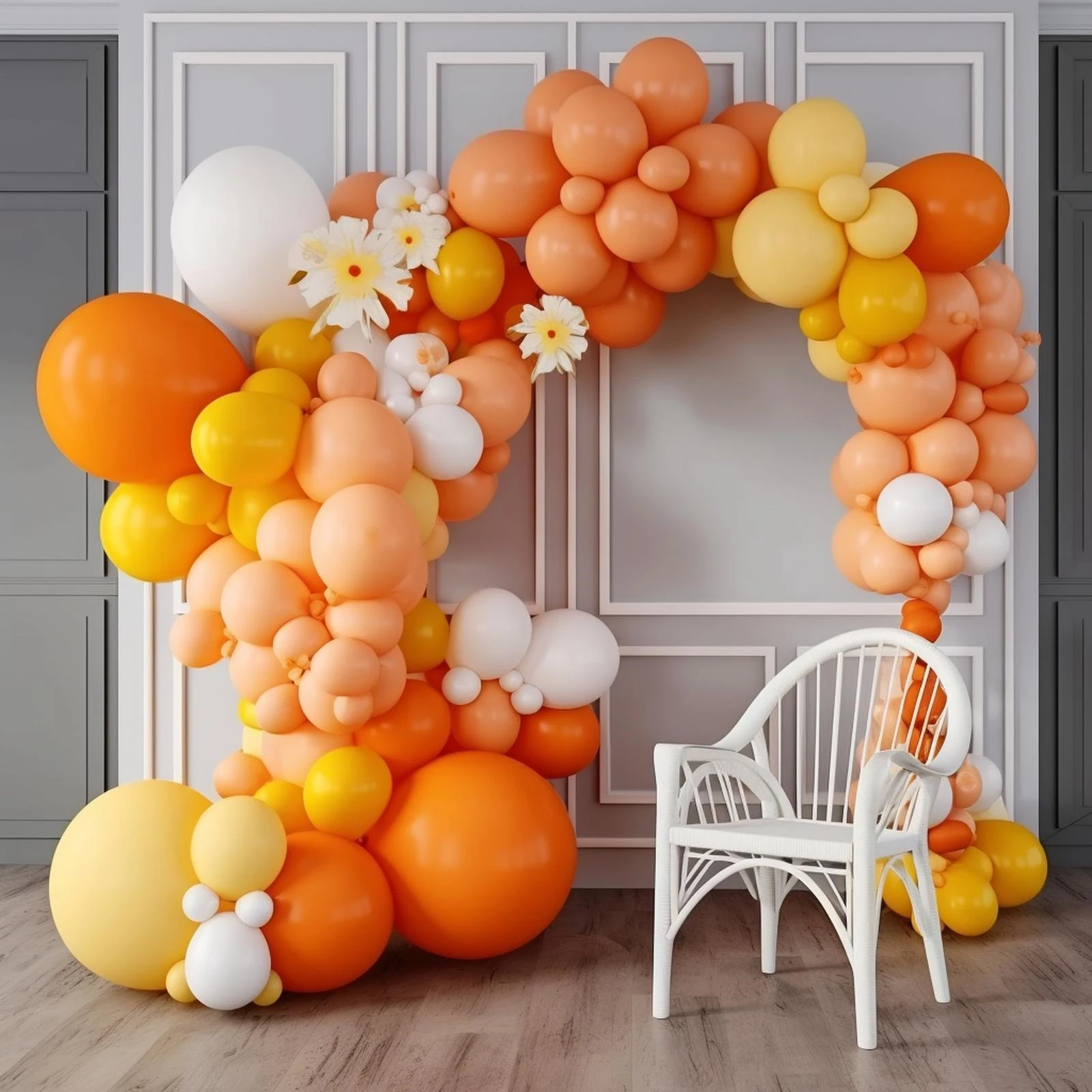 65pcs Set For Birthday Party Congratulations Banner Latex Party Balloons Letter Banner Latex Balloon Streamers Party Decorations