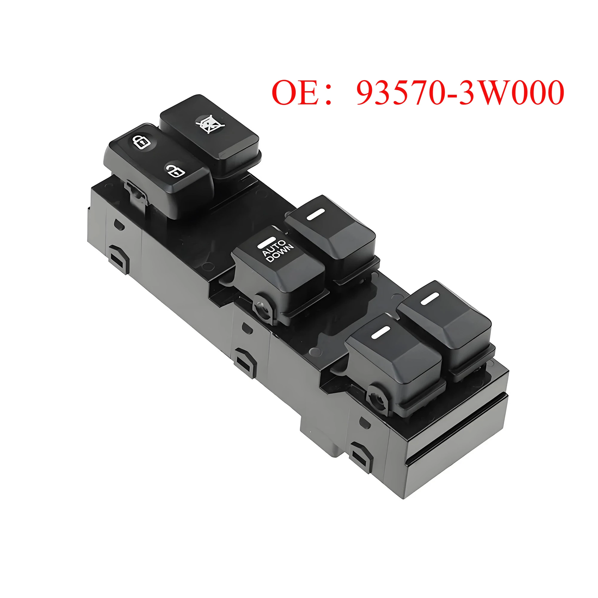 

For Kia Sportage EX LX SX 2011 2012 2013 2014 2015 2016 4 Door Window Master Switch Glass Lifter Button 935703W000 93570-3W000