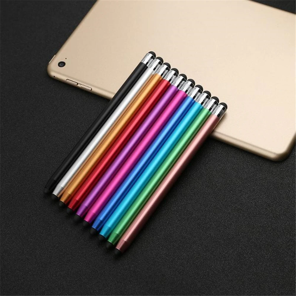 ballpoint pen stylus, double stylus, capacitive brush, touch screen brush for iPad mobile phone, smart phone, tablet computer