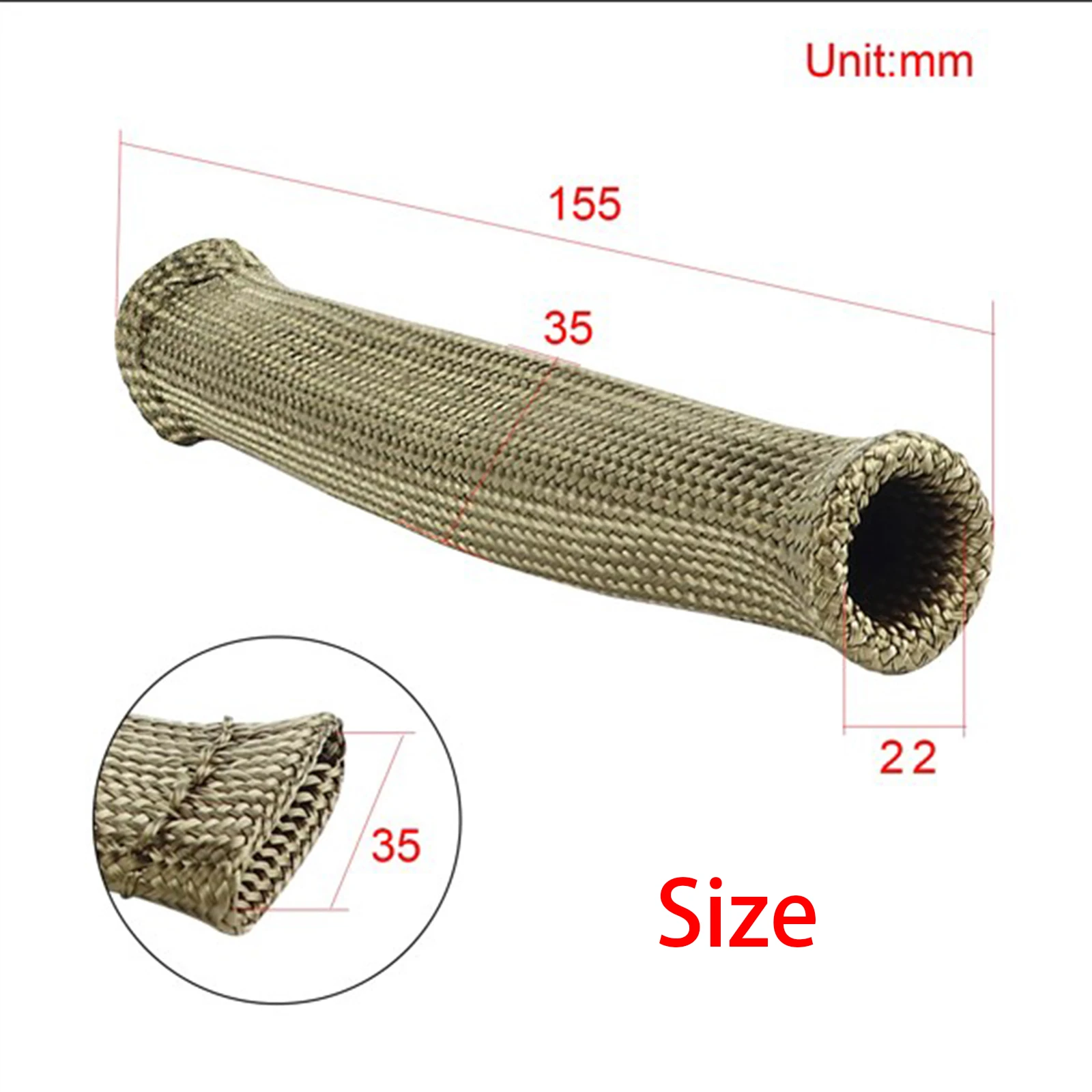 Candela Wire Boot Heat Shield Protector Sleeve Spark Plug Heat Sleeve Protection Cover sostituzione fibra di basalto