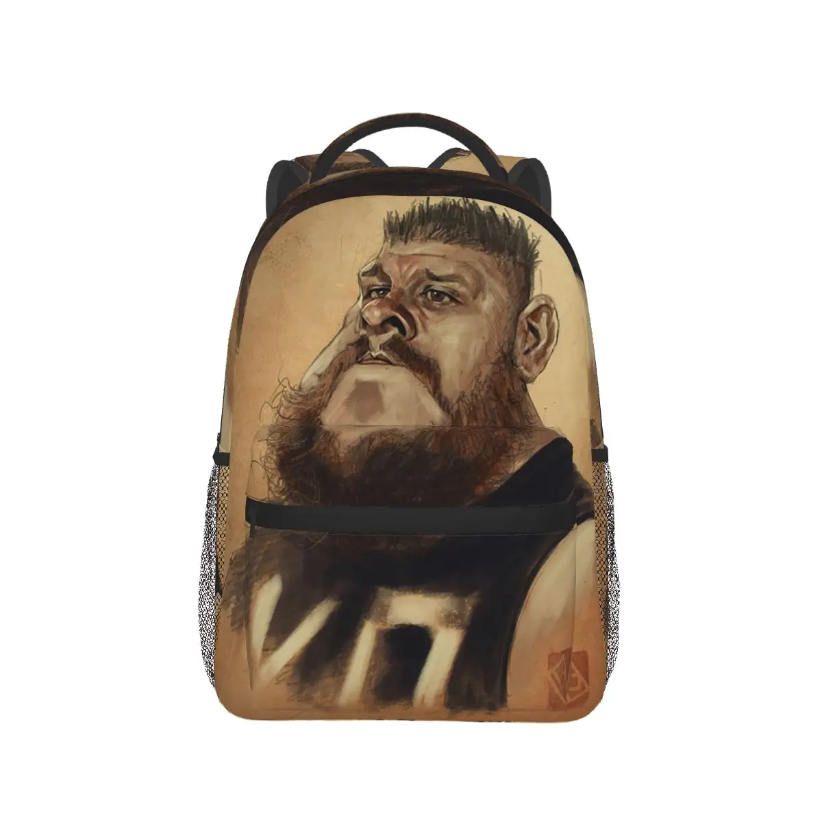 

Kevin Owens Backpack Hot Sale Daypack Large Capacity Boys Girls BookBag School Bag Shoulder Bags for Men Women