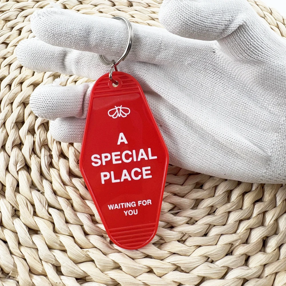 Silent Hill Lakeview Hotel 312 Toluca Lake A Special Place Keyring Horror Game Inspired Vintage Key Tag Fans Gift Chain Pendant #3