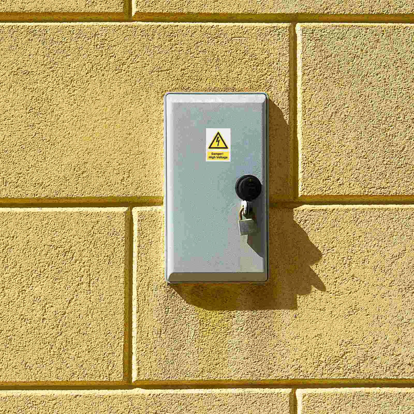 고전압 라벨 전기 울타리 표시 위험 스티커 라벨 위험 전기 안전 경고 손톱