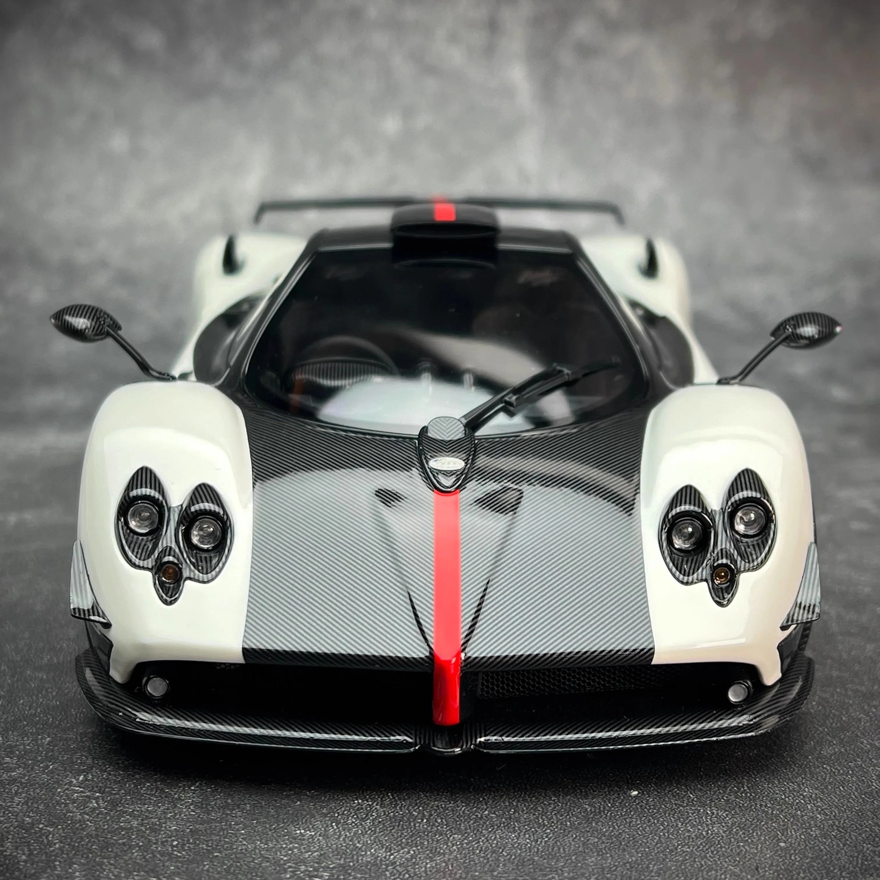 Original AR 1:18 Pagani Zonda Car Model Cinque Alloy Full Open Collectible Cars Children Toys Room Decoration Birthday GIft