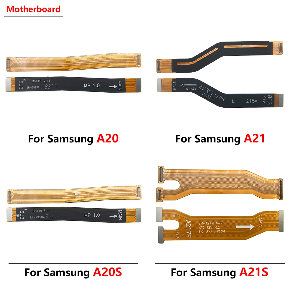 NEW For Samsung A10S M15 M16 A20S M12 M14 A20 A21S A30S A31 A41 A50S Main FPC LCD Display Connect Mainboard Flex Cable Ribbon