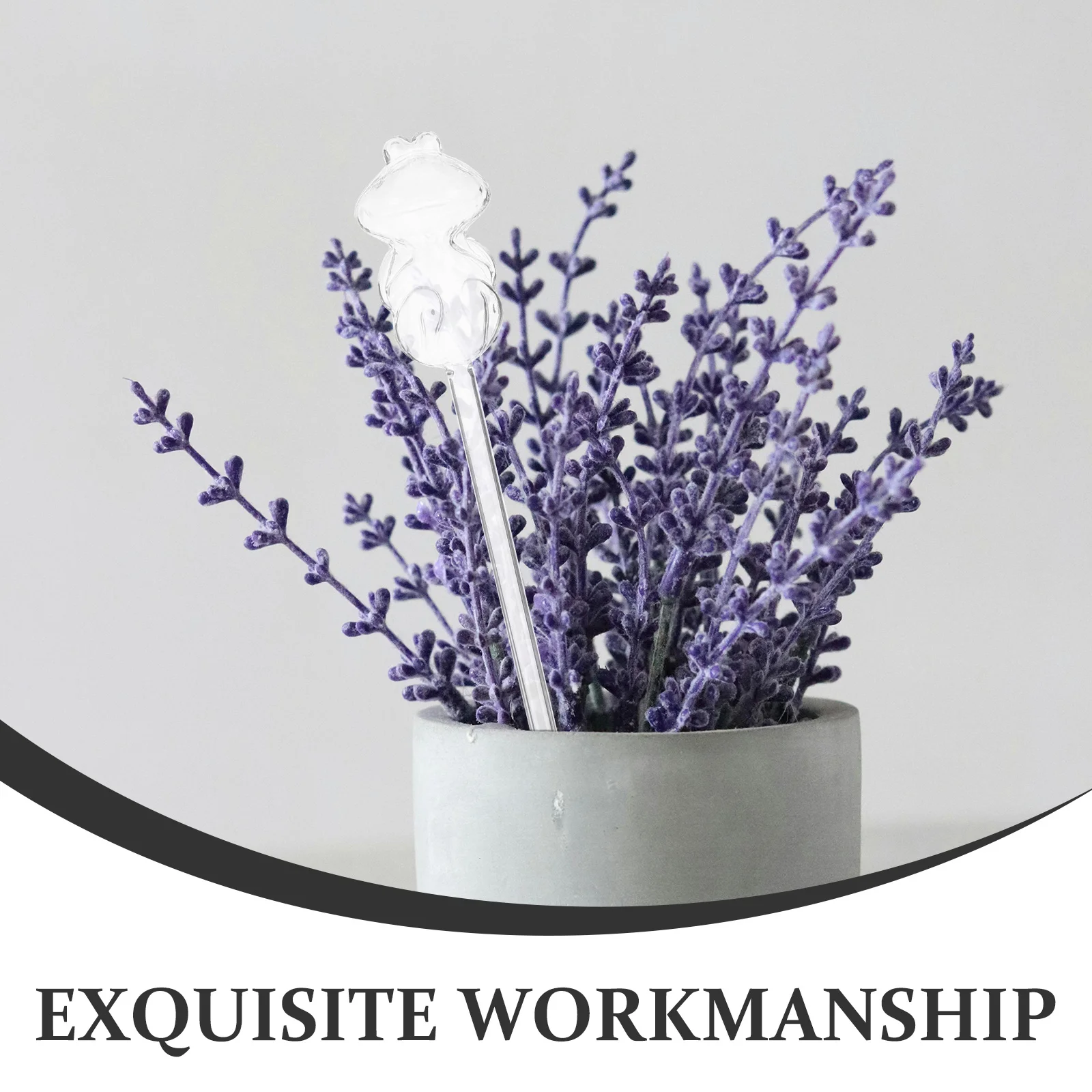 

2Pcs Lazy Person Flower Watering Device Glass Self-Watering Globes Automatic Plant Waterer for Potted Plants Bonsai Garden Home