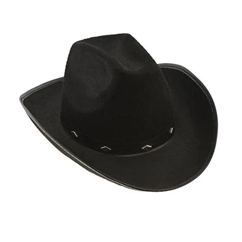 

PXPB Cowboy Hat Bridal Party Props Women Bachelorette Party Hats Disco Dress Up Fedora Cowgirl Hat For Bridal Party