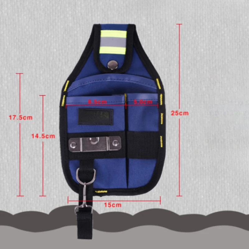 Multifunctionele Oxford Doek Gereedschapsset Reparatie Verdikte Katoenen Werktas Elektricien Tas Met Riem Gereedschap Heuptas