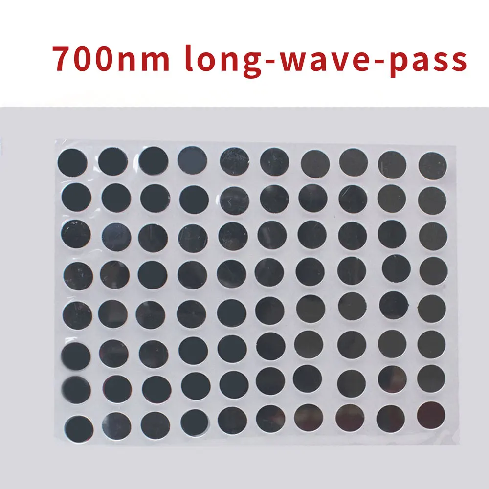 Wgwk 650วงแคบ740 780 808 850 905ตัวกรอง980nm 940 45แบนด์วิธ700nm Long-Wave-Pass อินฟราเรด650 850วงกลม940nm