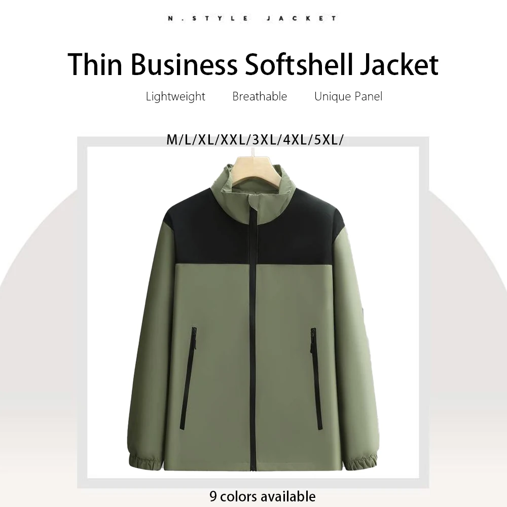 سترة عمل احترافية بياقة واقفة للاستخدام الخارجي سترة واقية موحدة للشركات للعمليات الميدانية لملابس العمل الصناعية #3