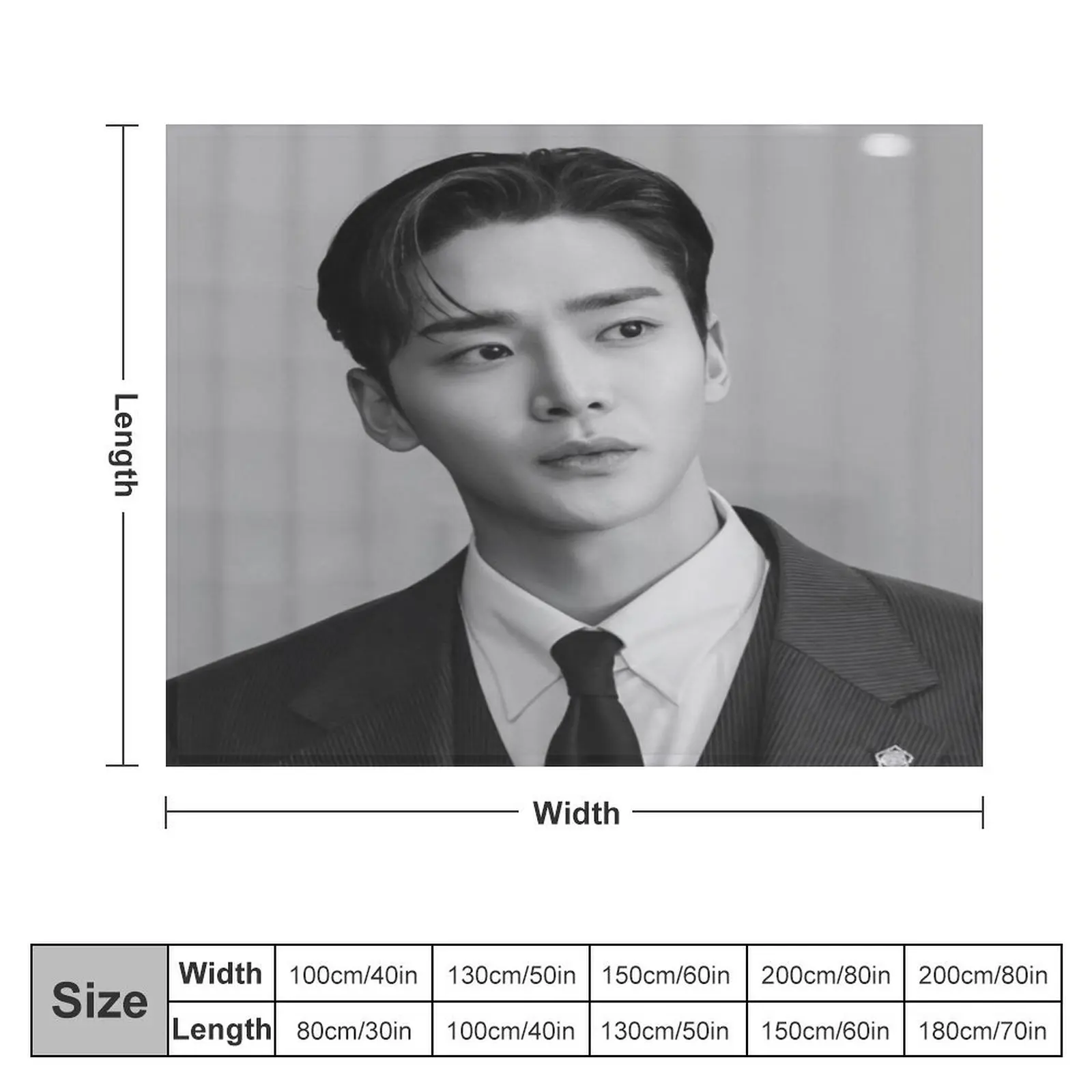 Rowoon art Throw Blanket Luxury Thicken Polar Blankets