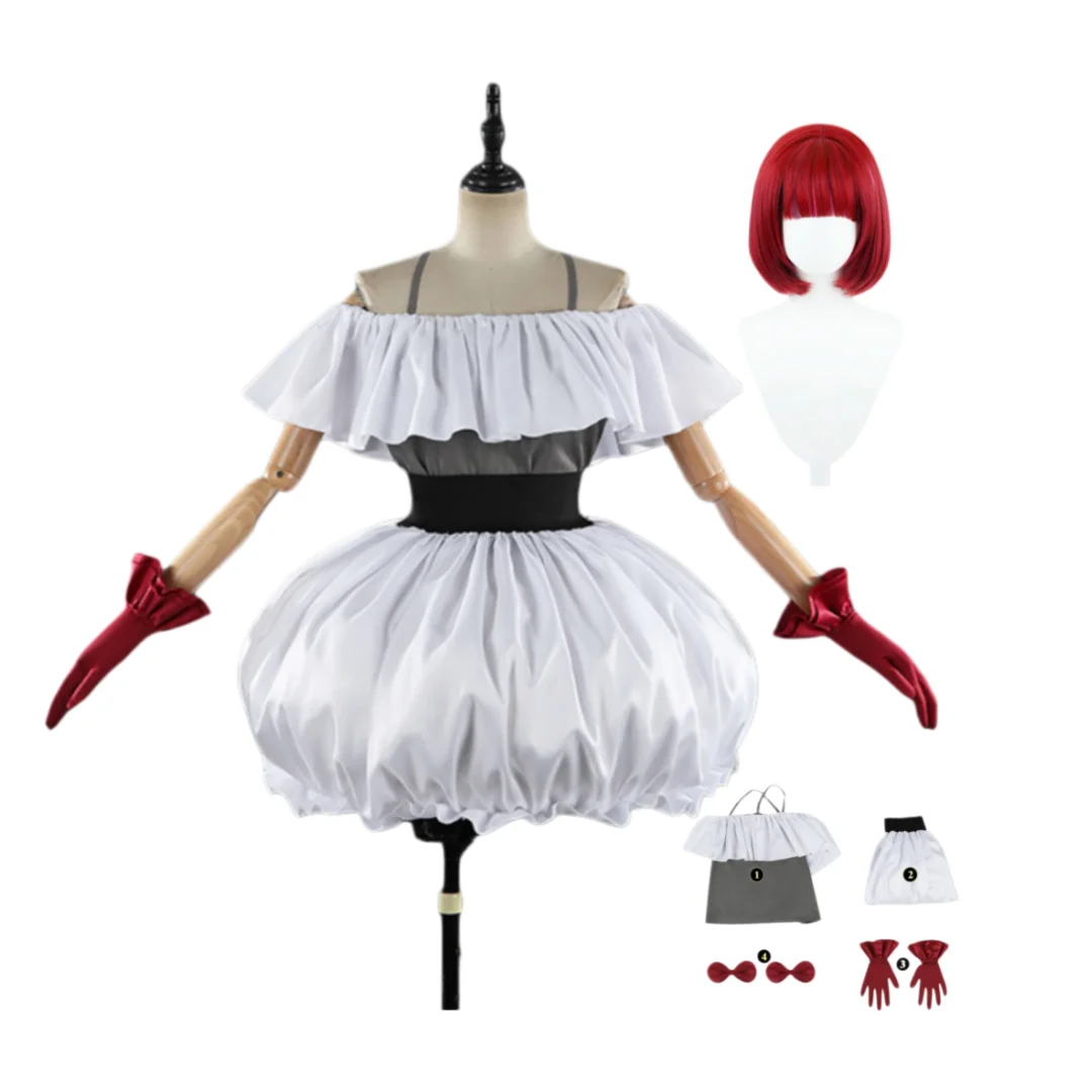 

Anime Oshi no Ko 2 Arima Kana Cosplay Costumes Wig Full Set