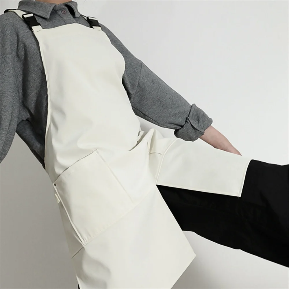 Delantal de trabajo Universal impermeable delantal coreano japonés delantal de cocina impermeable ajustable para estudio de arte flor tienda manicura