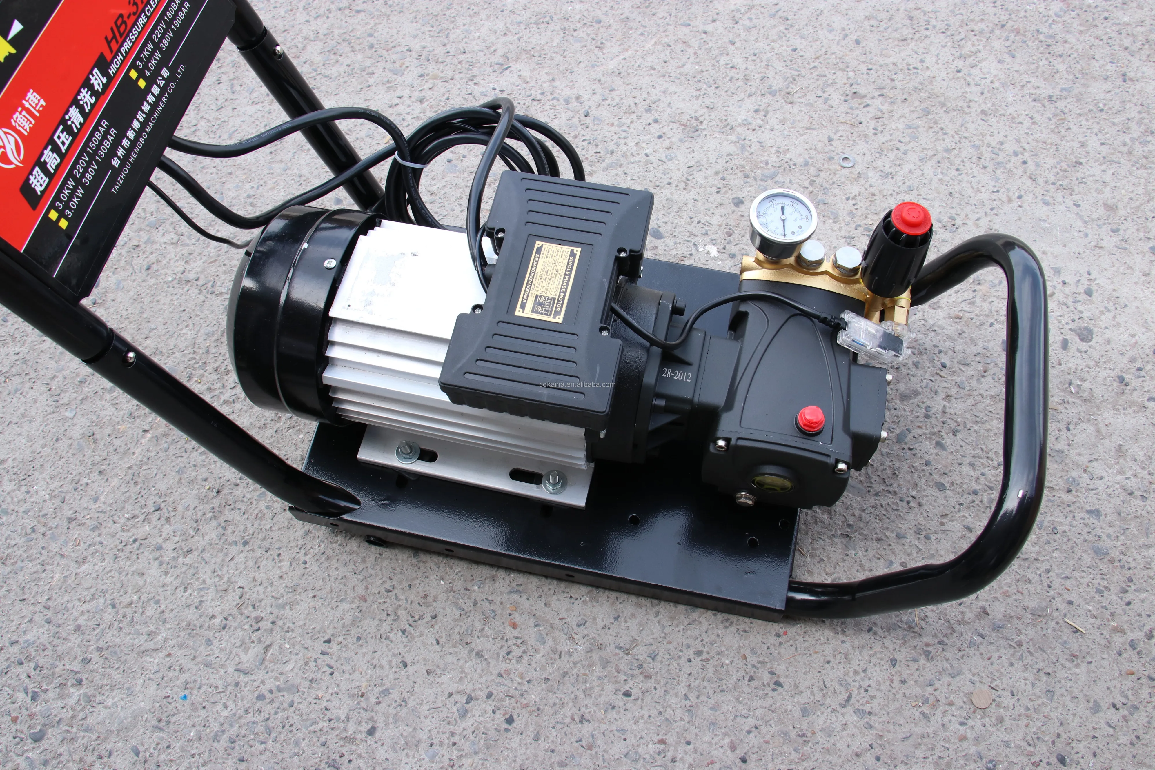 Electric High Pressure Washer 300Bar 200Bar Car Washing Machine Professional Cleaning 220v/380v Electric Cleaner for Home