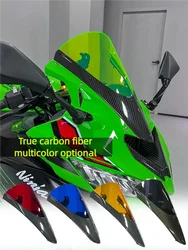 Suitable for Kawasaki Ninja ZX25R ZX4R ZX4RR windshield modification carbon fiber raised windshield colorful competitive front w