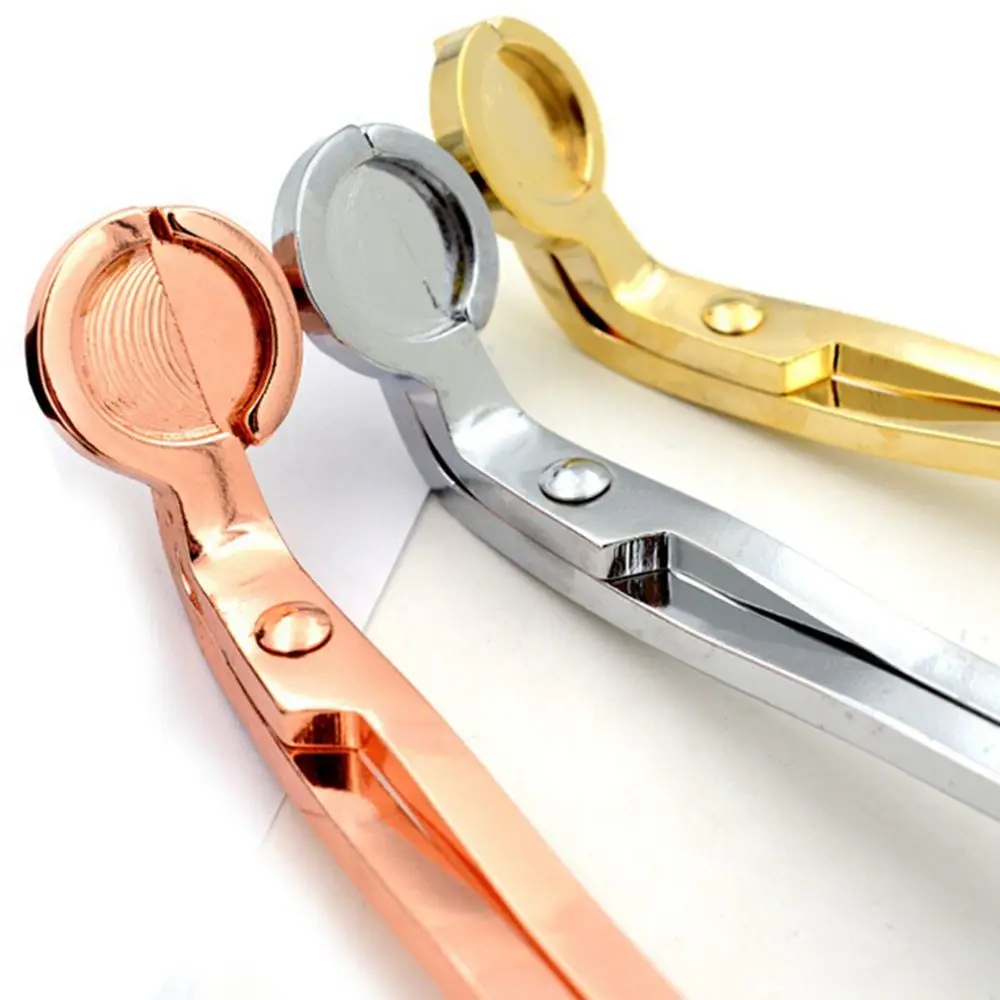 Stainless Steel Oil Lamp Snuffers Tool Cutter Candle Wick Scissors Candle Wick Trimmer Candle Accessories
