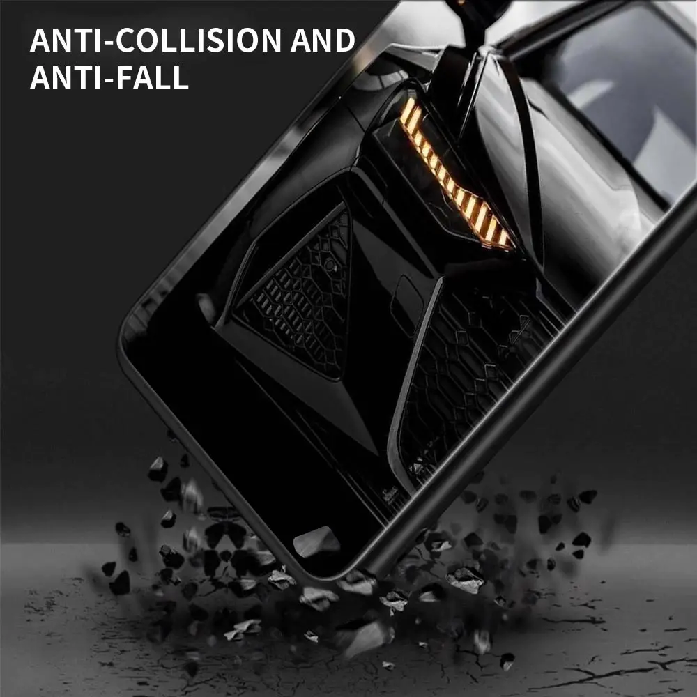 Black A-Audi Luxury Cars Comics Phone Case For Samsung Galaxy A72 A52 A32 A02s A12 A42 A71 A51 A31 A21s A21EU A11 A01 5G Cover