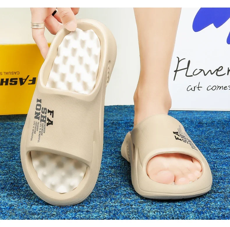Sommer Herren Massage-Slipper Indoor Outdoor Sandalen Strand Freizeitschuhe Weiche Sohle Slides Herren Flip-Flops Herrensandalen Große Größe 47 – Detail 22