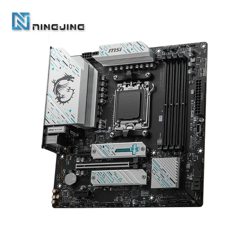 MSI B650M GAMING PLUS WIFI New AMD B650 Supports DDR5 7200+MHz (OC) 192GB AMD Ryzen ™ 7000 8000 Series motherboard Socket AM5