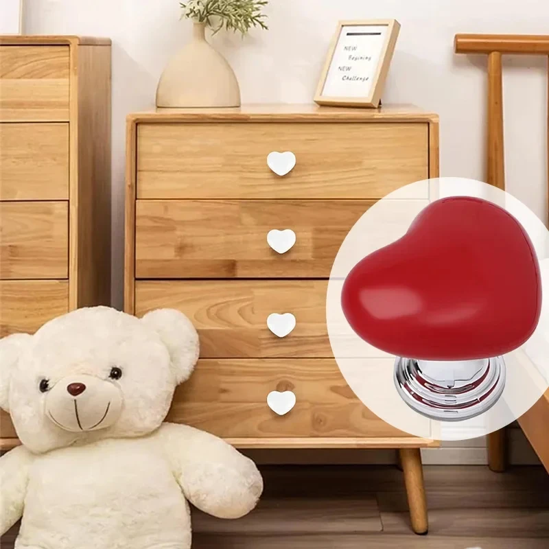 Handle Toilet Press Button Heart Shaped Press Tank Push Switch Toilet Bathing Room Decor Water Press Flush Button Home Tools view 6