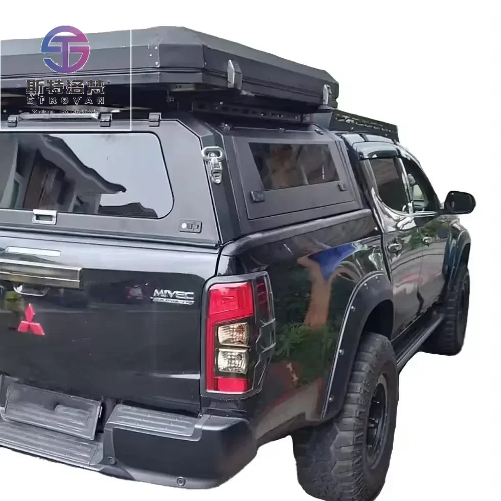 

Hard Top canopy Ensuring Durability Canopies with Sliding Windows Waterproof Truck Camper Canopy for Silverado gmcs Sierra 5.8ft