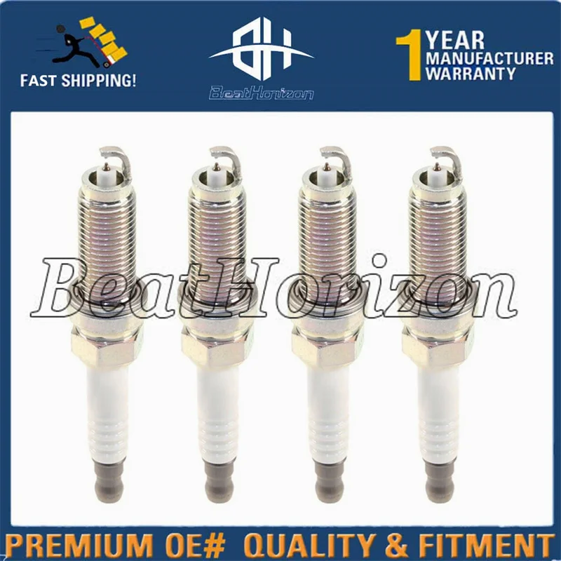 

4 Pcs A Sets Iridium Platinum Spark Plug DILZKAR7D11S 95997 12290-6C1-A01 For Honda 2.0