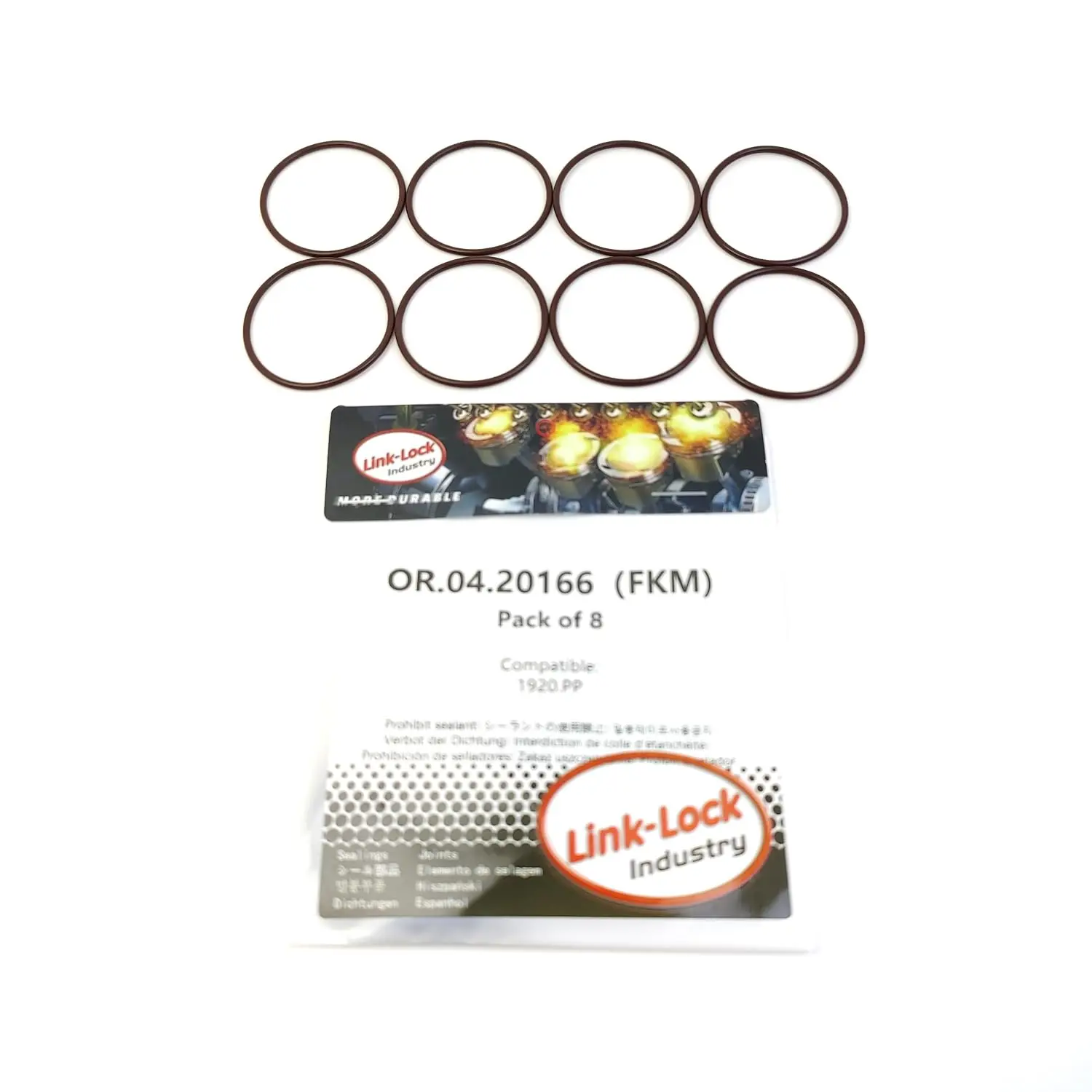 

LINK-LOCK 8PCS OR.04.20166 FKM Viton 35×1.7 Sealing Universal O-Ring Kit 1920.PP for PEUGEOT