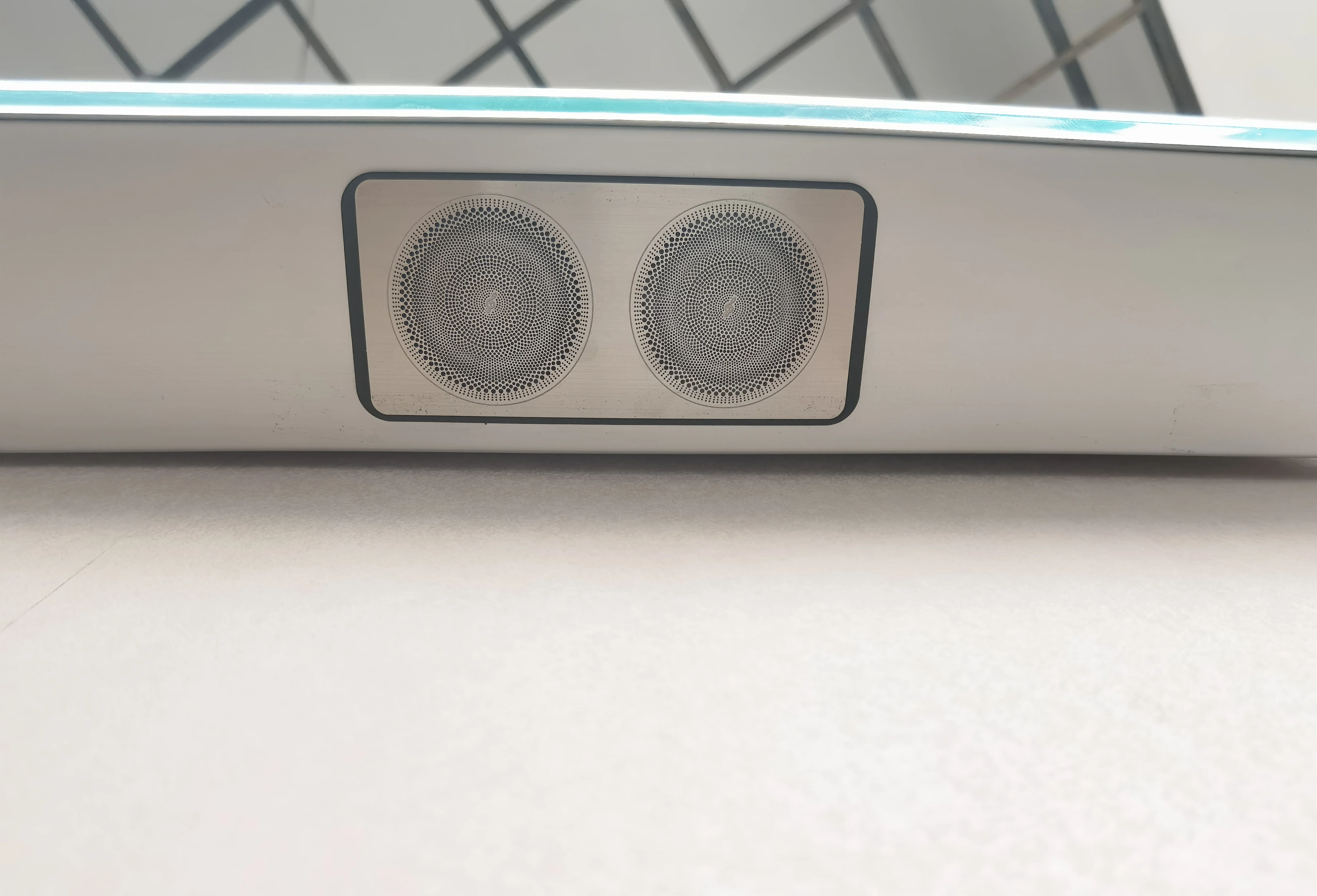 Espelhos de banho do espelho esperto retangulares com espelho inteligente do diodo emissor de luz da tela