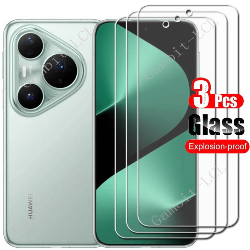1-3 قطعة HD الزجاج المقسى لهواوي بورا 80 6.6 "ON HuaweiPura80 Pura80 Pura70 70 HuaweiPura70 واقي للشاشة غطاء الفيلم