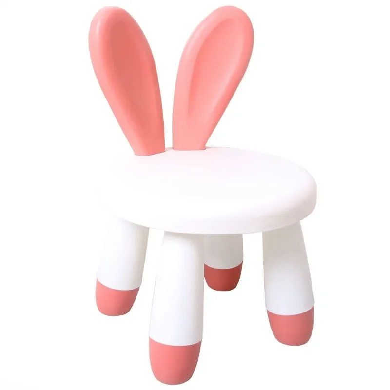 Taburete infantil Cute Rabbit: muebles de interior con diseño agradable para mascotas