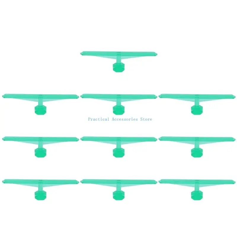 U75E Clear Step Adhesive Tab DIY Dent Repair Tool 10 stuks voor ongeverfde deukreparatie op motorfiets of autocarrosserie kleine