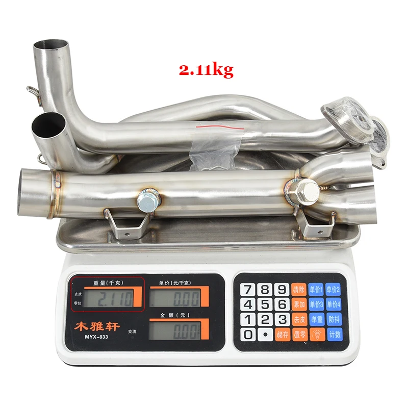 Slip On For BMW F 900 R F900R F900XR F900 R XR 2020 - 2026 Motorcycle Exhaust Modified Front Link Pipe Connect Original Muffler