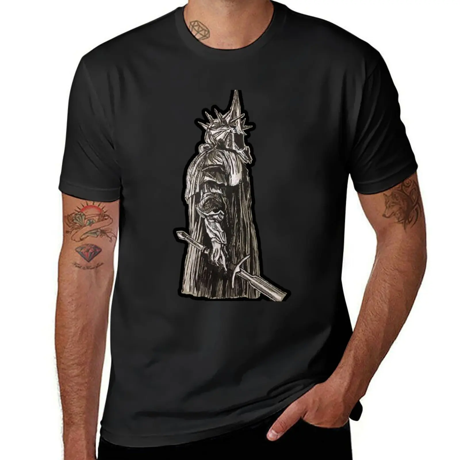 Witch king of Angmar T-Shirt Short sleeve tee graphics animal prinfor boys quick-drying men clothings