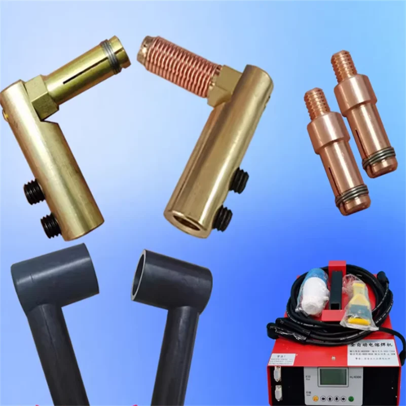 

PE Electric Fusion Machine Joint Butt Welding Machine Accessories Copper Head D 4.0 4.7 5.0MM Rubber Sleeve NOZZLE