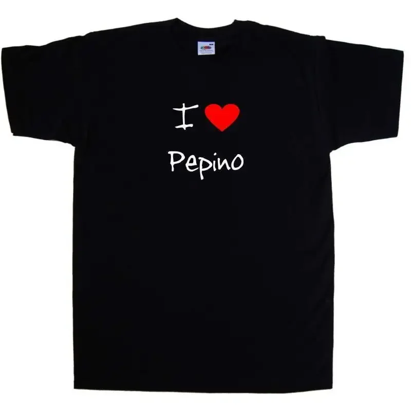 Camiseta Me encanta el corazón Pepino