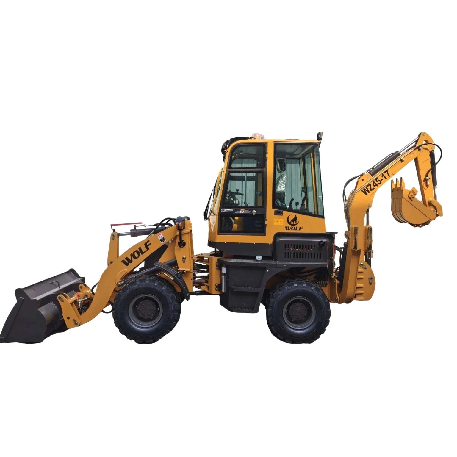 Goede Kwaliteit Backhoe Loader WZ45-17 Loader Met Lage Prijs